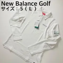 【新品、未使用】ニューバランスゴルフ ポロシャツ メンズ サイズ:5(L)