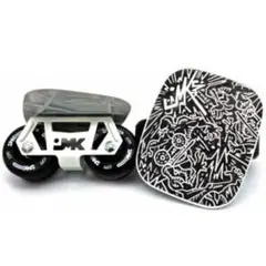 【美品】JMK RIDE JMKスケート ホワイト JMKRIDE - JMKスケート モノクローム / フリースケート : ROLL