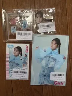 Girls2 bis夏号 RAFFLEラッフルくじ　小田柚葉　セット