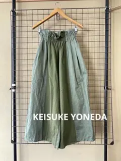 KEISUKE YONEDA ケイスケヨネダ ワイドシルエット バギーパンツ