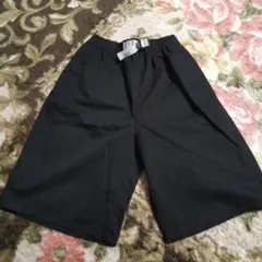 170cm 黒 ハーフパンツ