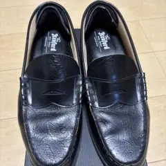 KENTFORD ブラックレザー ローファー