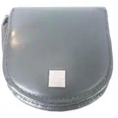 Q062　黒 レザー コインケース　アメリカン・エキスプレス