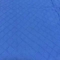 ハギレ　キルティング　青　ブルー　夏休み