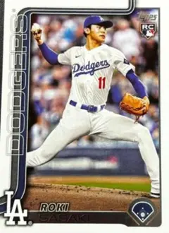 ☀️佐々木朗希 2025 topps series2 RC LAドジャース⭐