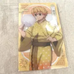 【即購入可】鬼滅の刃 善逸 ナムコ クリアカード 新品