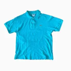 LACOSTE アクアブルー ポロシャツ サイズSからM相当
