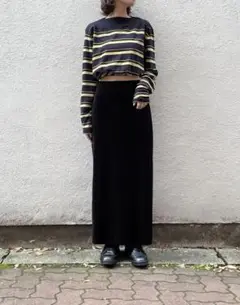 velour skirt vintage old gap