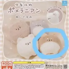 ゆるほわ ポメラニアン ぬいぐるみ 　ぽむ　1点　新品未開封
