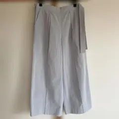 TOMORROWLAND シャイニーウェザー セミワイドクロップドパンツ