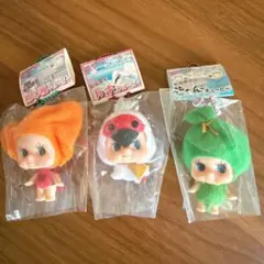 【未開封】ご当地顔デカキューピー　新潟限定コスチュームQPキーホルダー3点セット