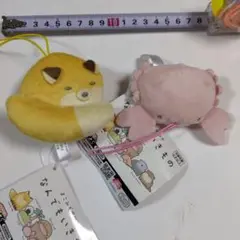 よこみぞゆりの　なんでもいきもの　ミニマスコット×2