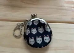 カランコロン京都　キーホルダー　がま口