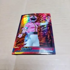 スーパー戦隊 25周年ウェファーチョコ カード 059 ダイナピンク