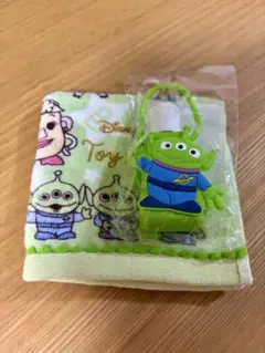 【新品】トイ・ストーリー ハンドジェル　シリコンケース　【新品】ハンドタオル