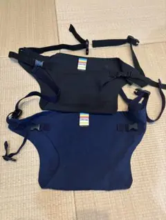 チェアベルト　CARRYFREE　2個セット　ブラック、ネイビー