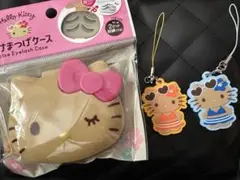 日焼けキティ　ラバーストラップ　つけまつげケース　まとめ売り