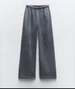 ZARA スウェットパンツ ダメージ加工 入手困難 値下げ可能