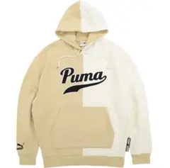 PUMA パーカープルオーバーメンズプーマチームカラーブロック限定