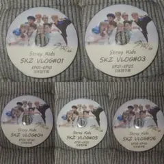 Stray Kids SKZ VLOGシリーズ DVD 5枚セット