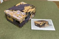 八橋蒔絵螺鈿硯箱 国立博物館ロイスダールコラボ 空き缶