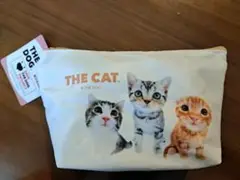 【新品未使用】THE CAT　舟形ポーチ