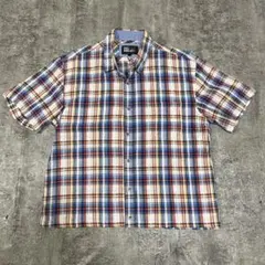 OLD 短丈　ショート丈　チェックシャツ　cityboy 古着　ボックス