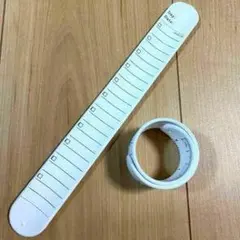 フィッティングテープ 調整可能 ホワイト