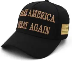 帽子 キャップ トランプ アメリカ大統領 野球帽 ハット ブラック 黒
