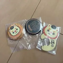 ［ジャイアンツ　くじ］オオシーサー　缶バッチ・カラビナセット