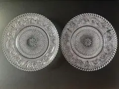 はせがわガラス　エリザベス　ペアセット　昭和レトロ