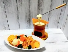 食品サンプル チーズフォンデュセット