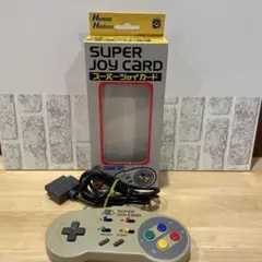 スーパーファミコン　スーパージョイカードコントローラー箱しっかりとしてます♪