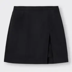 GU タイトスカート S 黒 スリット入り
