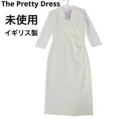未使用　美品　The Pretty Dress Company ホワイトドレス