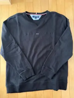 TOMMY HILFIGER ブラック トレーナー L