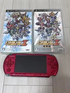PSP 赤色 本体 + スーパーロボット大戦Z セット