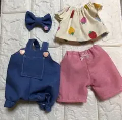 メルちゃん服サロペット　パンツセットA