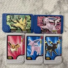 ポケモンフレンダ　ピック　トレジャー　リーフィア　エーフィ　イーブイ　ブラッキー