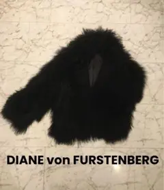 美品 レア ダイアンフォンファステンバーグ DVF ファーコート