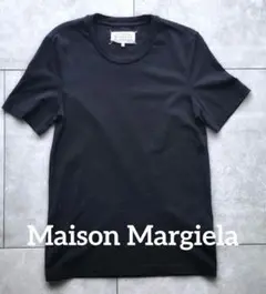 【美品】 Maison Margiela マルジェラ Tシャツ ブラック 44