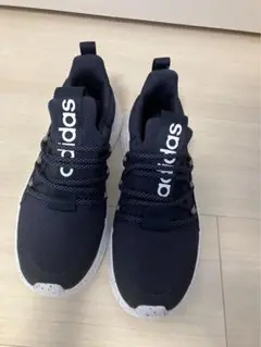 【新品未使用】adidasアディダス スニーカー ネイビー22.5