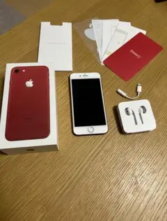 【箱・付属品あり】Apple iPhone 7 RED 本体