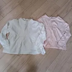 9/30までの出品。美品!!セラフのトップス２着セット。 130センチ。