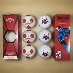 【新品未使用】ゴルフボール デコレーションボール デザインボール 2箱