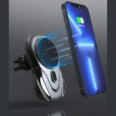 Qi支援 15W磁気無線車載充電器は、iPhone - One Cobra
