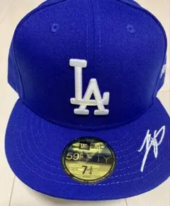 大谷翔平 サイン刺繍 New Era キャップ 59FIFTY ドジャース