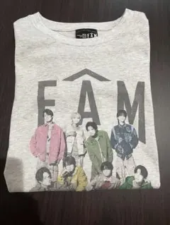 美品★timelesz 2025 ライブTシャツ　FAM