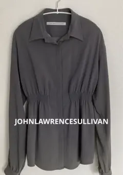 JOHNLAWRENCESULLIVAN ウエストギャザーシャツ M