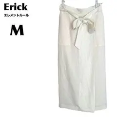 Erick/エレメントルール【M】ロングスカート ドット ウエストひも リボン